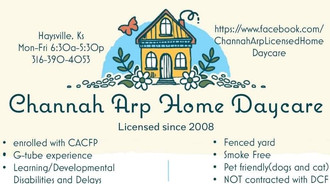 Photo of Channah Arp Licensed Home Daycare